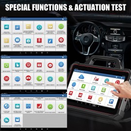 Launch X431 PAD VII Elite Full System Diagnostic Tool Support 60 Service Functions, TPMS and Online Programming Send free X431 X-PROG3