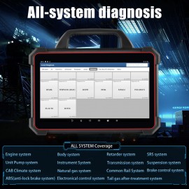 Launch X431 PAD VII Elite Full System Diagnostic Tool Support 60 Service Functions, TPMS and Online Programming Send free X431 X-PROG3