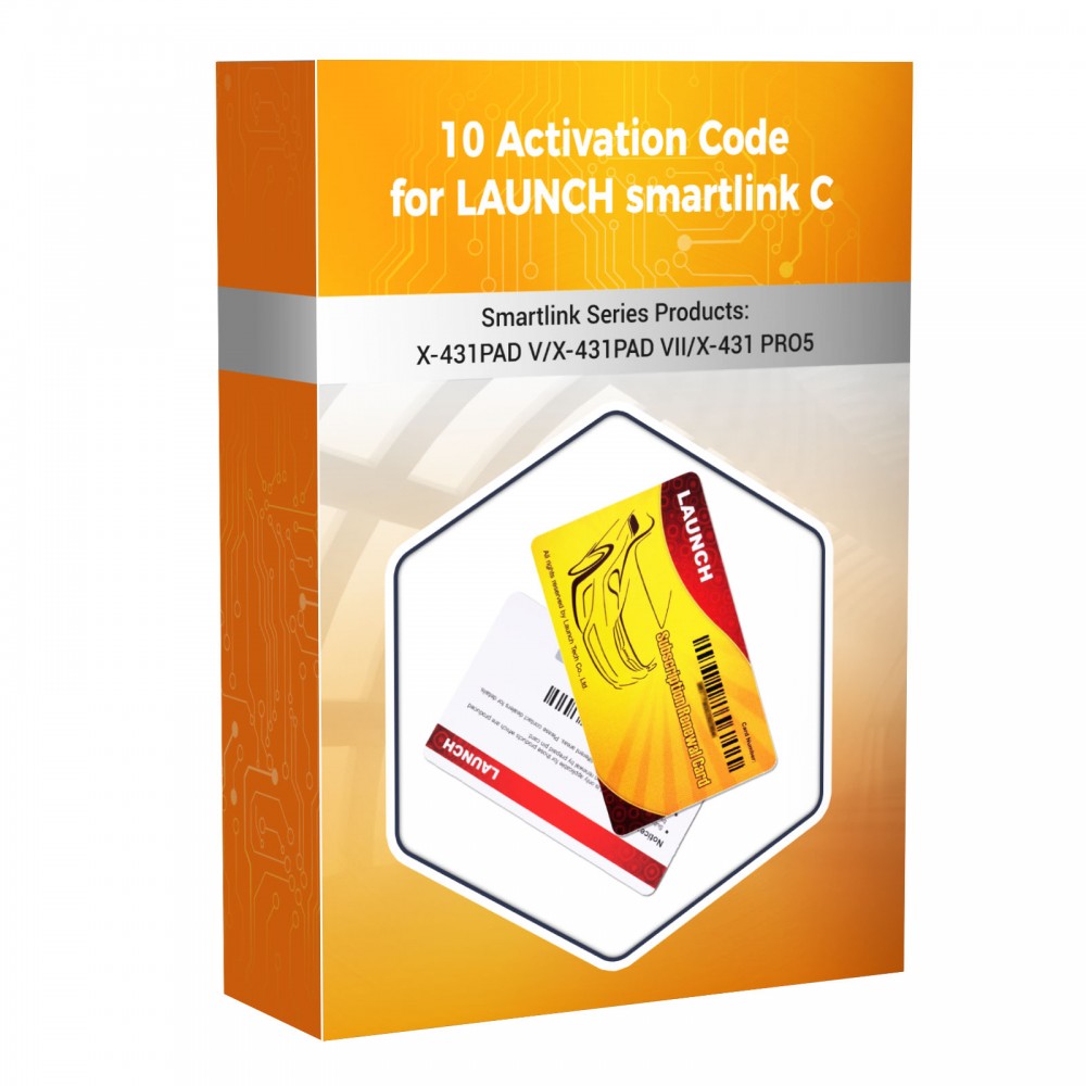 Launch - 10 Times Activation Card For Smartlink C Super Remote Diagnosis Function