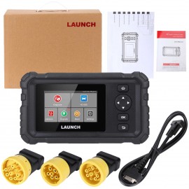 2024 LAUNCH Creader CRP129 HD Elite Heavy Duty Scanner Full System Diesel Truck Diagnostic Tool with 7 Resets DPF, Oil Reset, Injector Coding, etc.