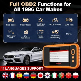 LAUNCH Creader Elite 2.0 FGC for Ford GM Chrysler Full System Bi-Directional Diagnostic Scanner ECU Coding Bi-directional Control Special Service