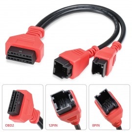 FCA 12+8 Universal Adapter Cable Adapter for LAUNCH X431 X431 V, X431 V+, PRO3S+, PRO3 ACE