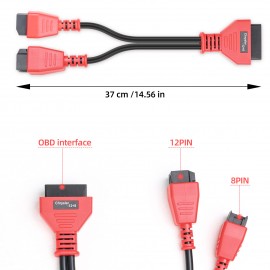 FCA 12+8 Universal Adapter Cable Adapter for LAUNCH X431 X431 V, X431 V+, PRO3S+, PRO3 ACE