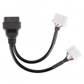 Launch X431 Tesla 12 + 20 Connector, Car OBD2 20 Pin Detection Adapter Diagnostic Cable For Tesla Model X / S