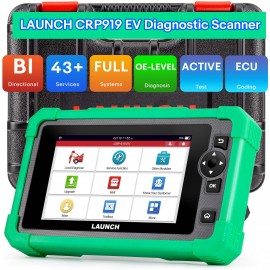 2024 LAUNCH X431 CRP919 EV OBD2 Diagnostic Scanner 43+ Service Functions for Electric Vehicles New Energy Cars