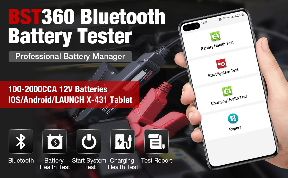 Original-Launch-BST-360-Bluetooth-Battery-Tester-BST360-Car-Battery-Test-Clip-Used-with-X431-PROS-V-X431-PRO5-X431-PAD-V-VPAD-VII-HKAD185