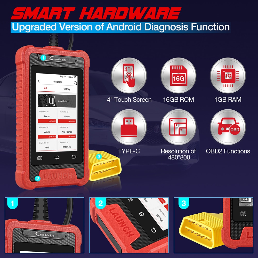 LAUNCH-X431-Elite-CRE202-OBD2-Diagnostic-tools-Auto-OBDII-ABS-SRS-Code-Reader-Scanner-2-Reset-Service-AutoVIN-WIFI-Free-Updatwe-1005003302737631