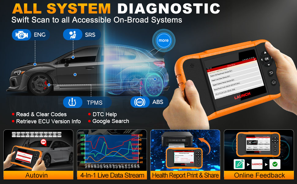 LAUNCH-Creader-Elite-20-FGC-for-Ford-GM-Chrysler-Full-System-Bi-Directional-Diagnostic-Scanner-ECU-Coding-Bi-directional-Control-Special-Service-SC560