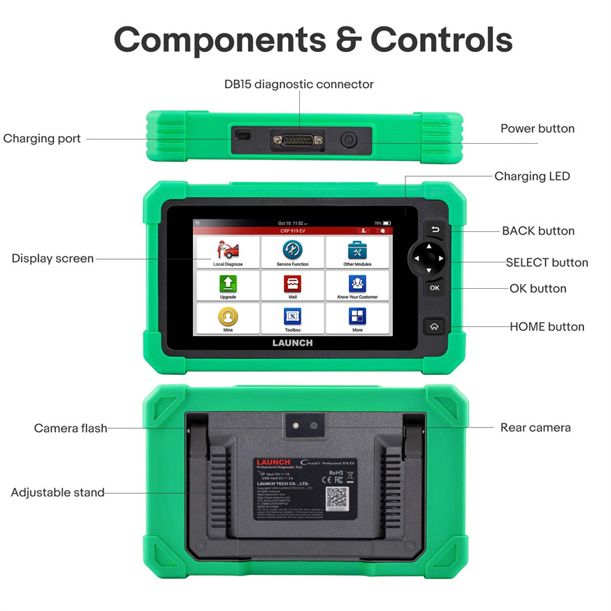 2024-LAUNCH-X431-CRP919-EV-OBD2-Diagnostic-Scanner-43-Service-Functions-for-Electric-Vehicles-New-Energy-Cars-Y-HKSP581